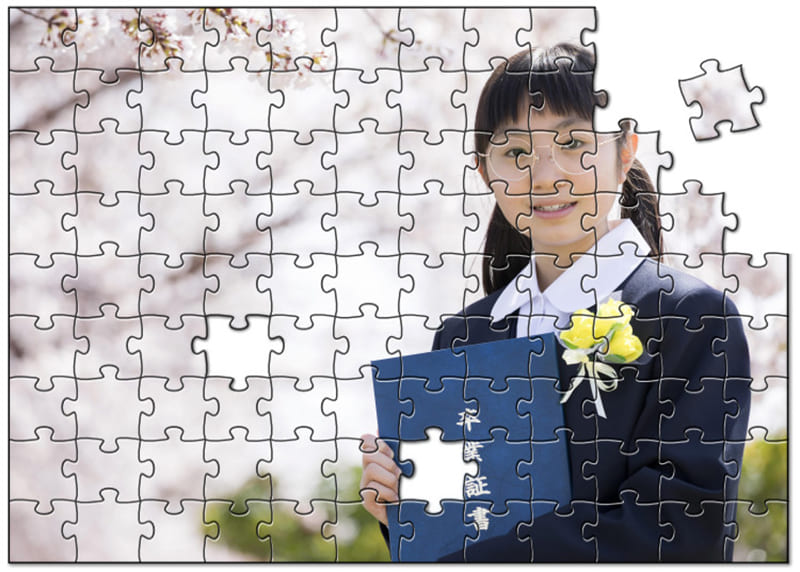 卒業記念パズル
